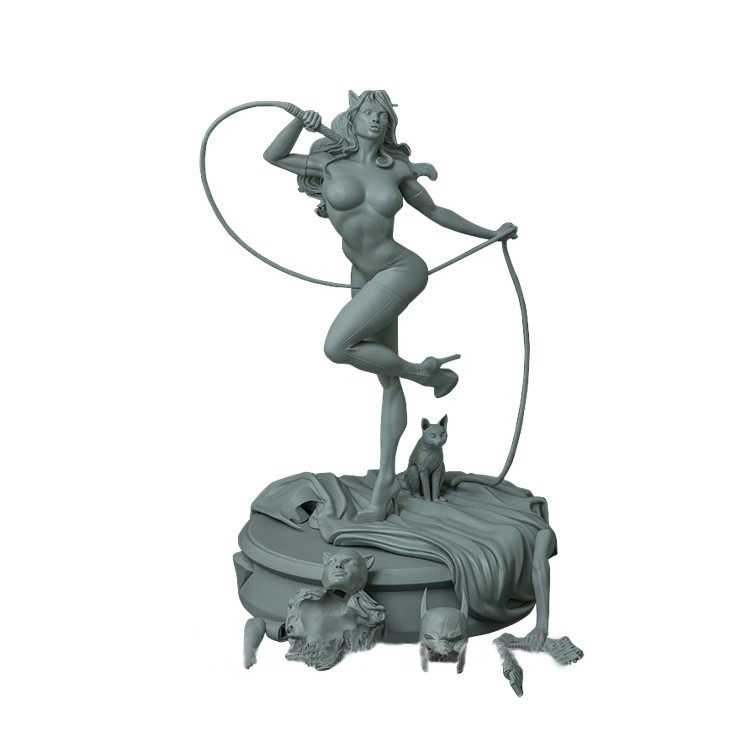 Custom 3D Printed Toys and Games Army Heroines Monster Miniatures