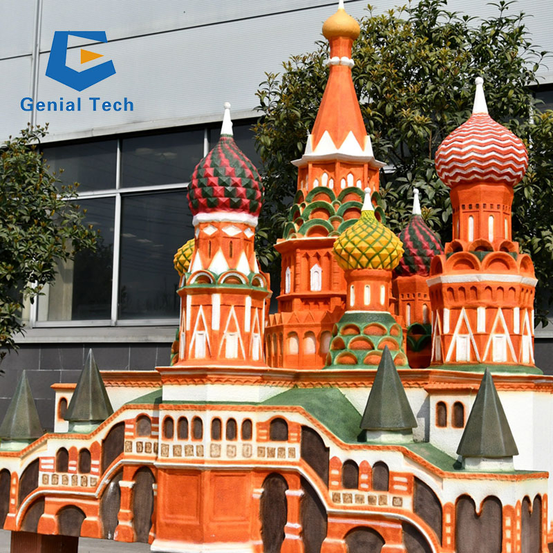 Ml-Zm24 Making Park Attraction 3D Architectural Miniature Landscape Models