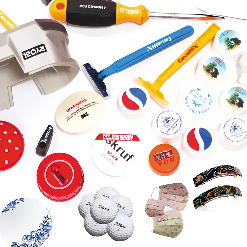 P100-90 Desktop Ball Wine Glass Cup Bar Sunglass Pens Silicone Ink Mouse Lego Minifigures Manual Pad Printer Machine