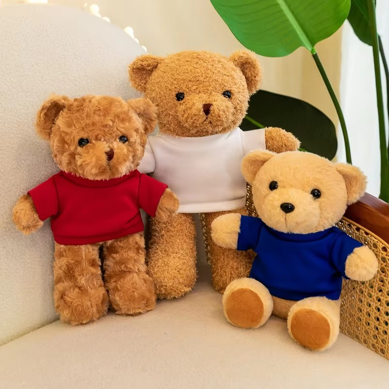 Personalized Stuffed Animals Custom Made Soft Plush Dolls with Outfits for Promotional Gifts