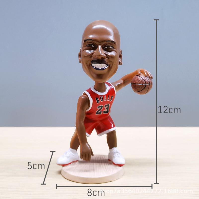 Personalized Dashboard NBA Basketball Player Bobblehead