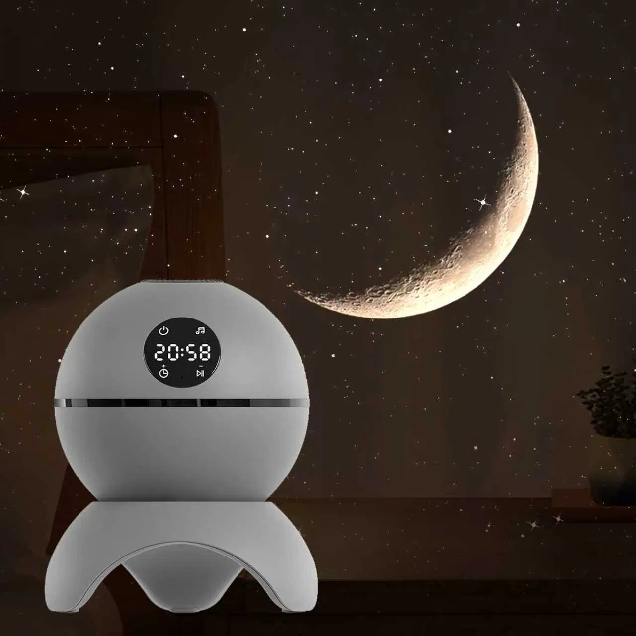 185 Planet HD Projection Lamp Sound &amp; Light Integrated Entertainment Toy for Bluetooth Audio