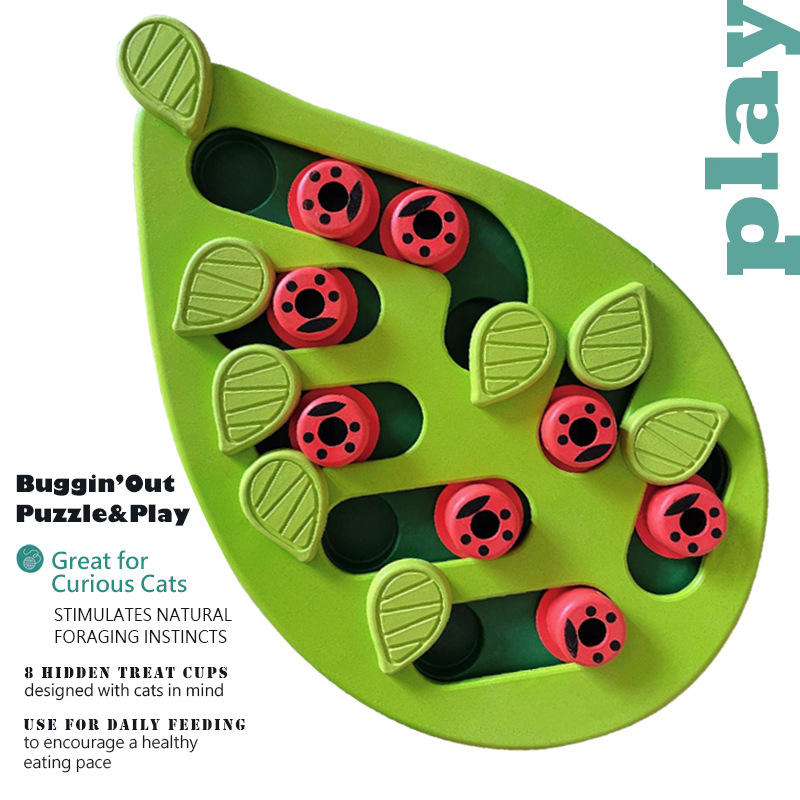 Hot Selling Eco-Friendly PP Material Dog Cat Puzzle Toy Bite-Resistant and Waterproof Sustainable MOQ