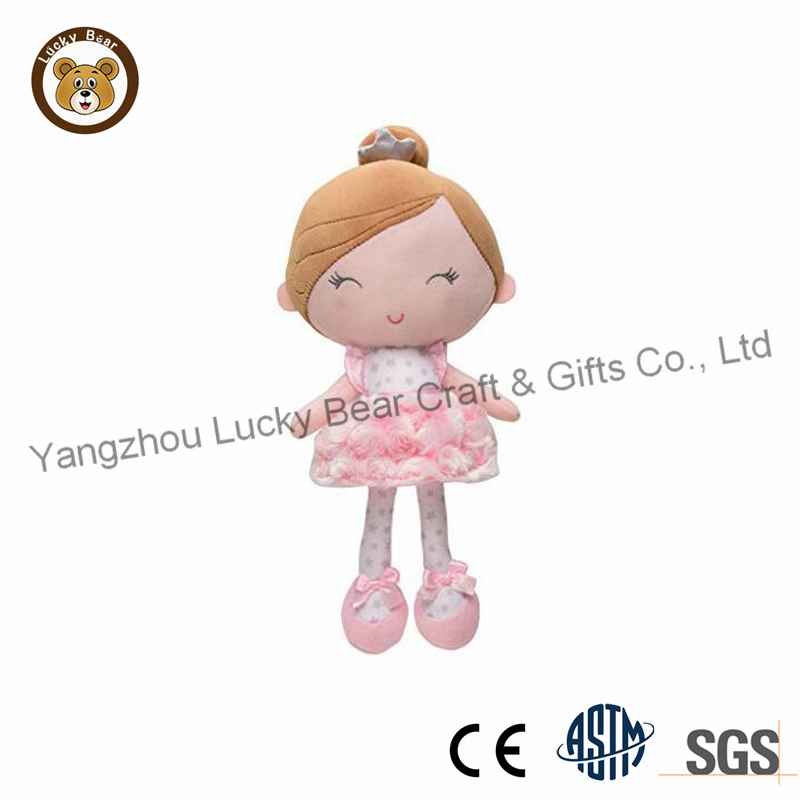 Custom Little Girls Plush Doll