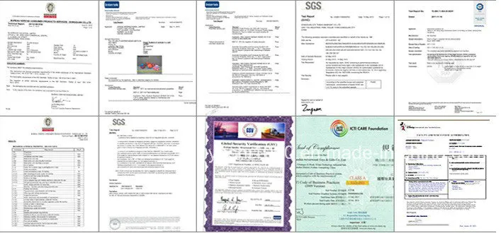 Certificates