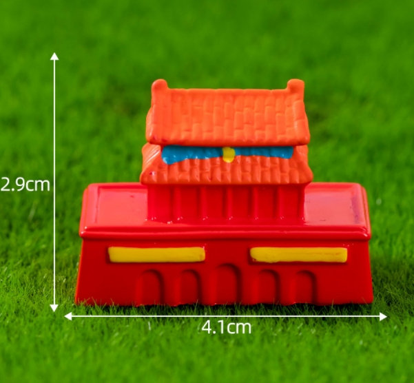 Fairy Figurine Garden Miniatures Architecture Worldwide Building House Cartoon Toys for Children