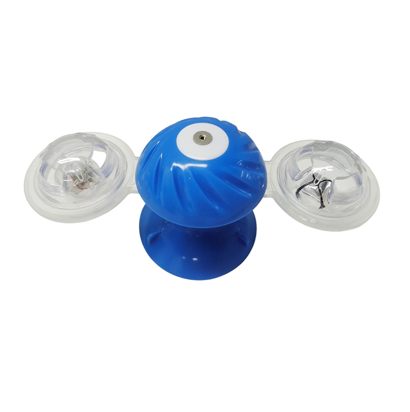 Custom Intelligence 360 Rattle Spinner Pet Toys Sound and Light Features for Cats Interactive &amp; Movement Toys