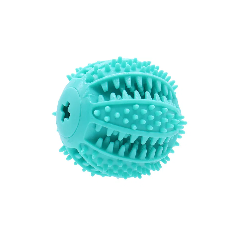 Custom Durable TPR Dog Chew Toy Eco-Friendly Interactive Treat Dispenser Sustainable Silicone Rubber Balls for Puppies Cats Pet