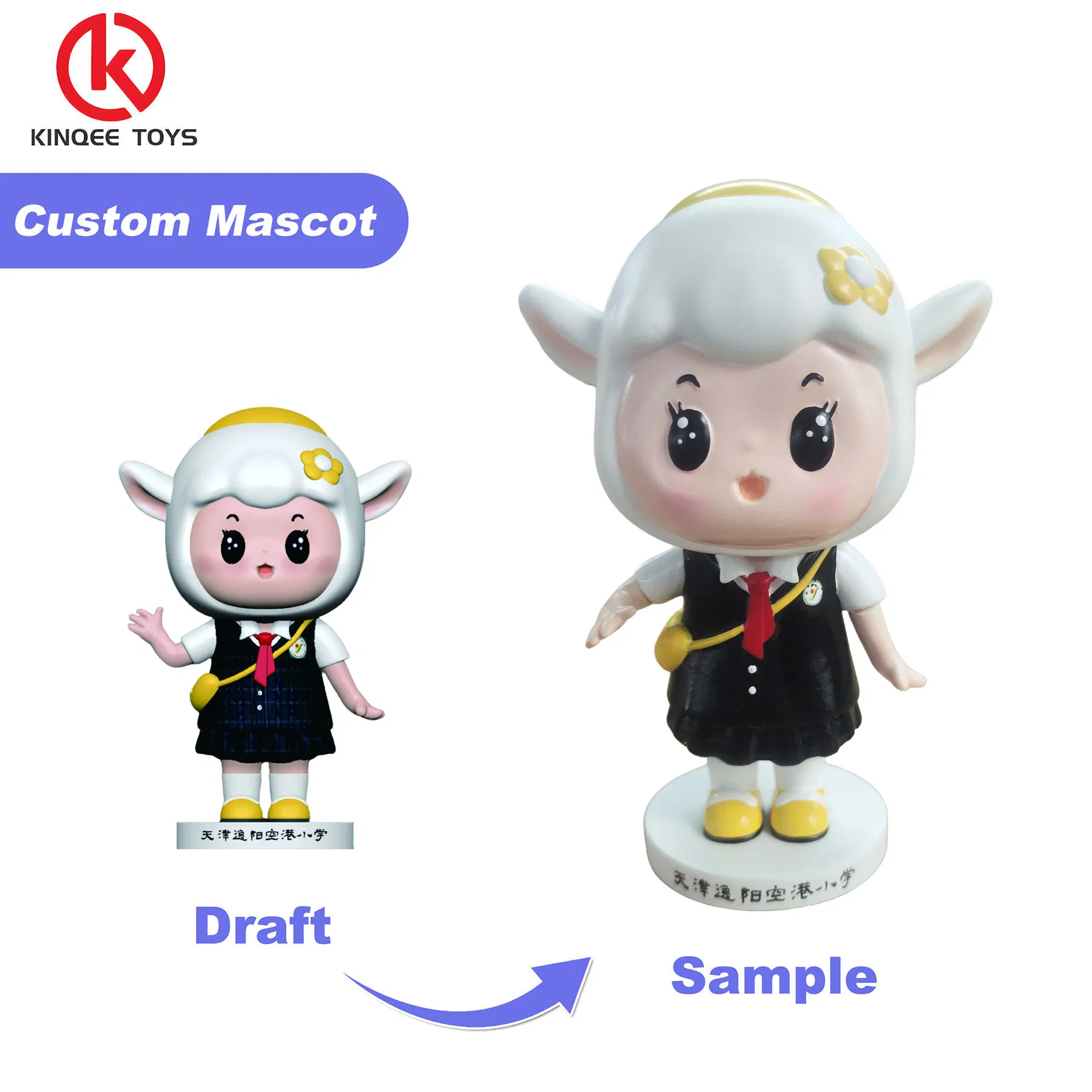 Custom High-Quality Cartoon Resin Action Figures for Souvenirs