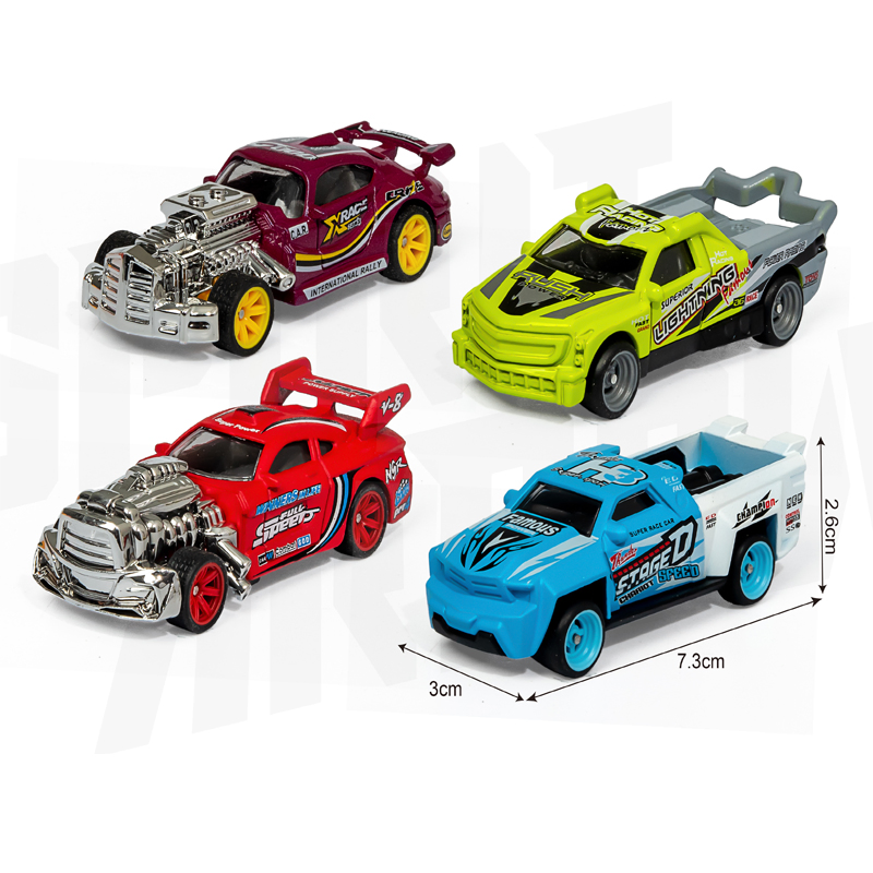 1: 64 Metal Car Model Alloy Motorcycle Model Toy Die Cast Alloy Car Sliding Racing Vehicle Toy