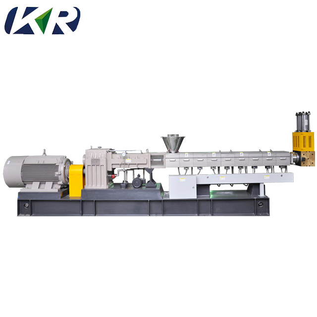 Twin Screw Plastic Pet Bottle Recycling Extrusion Machine