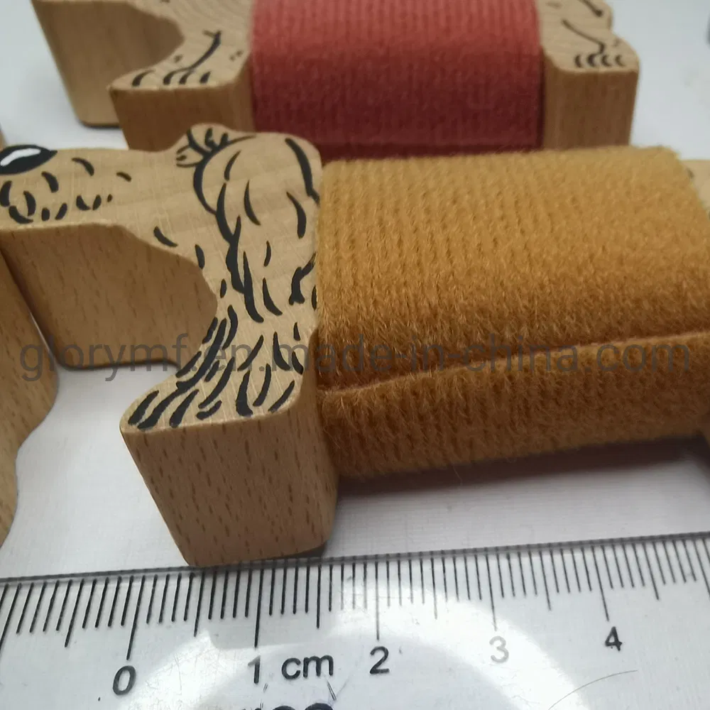 15mm Natural Horse Wood for Baby Name Letter Board Game Piece