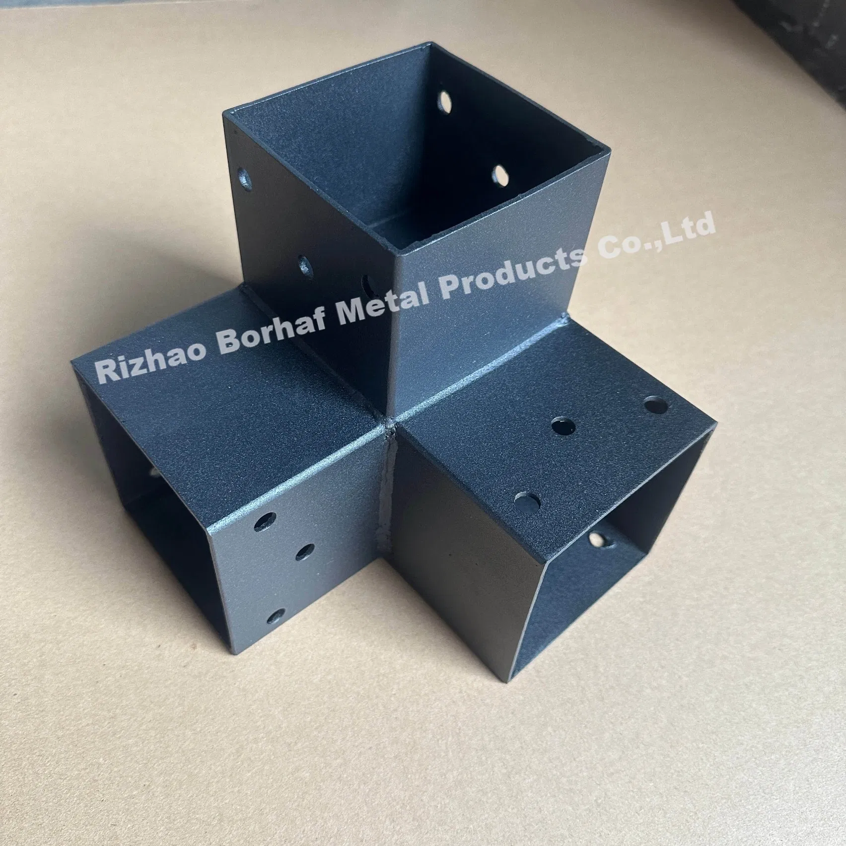 Galvanized or Black/Color Powder Coated Conner Angle DIY Pergola Bracket Kit