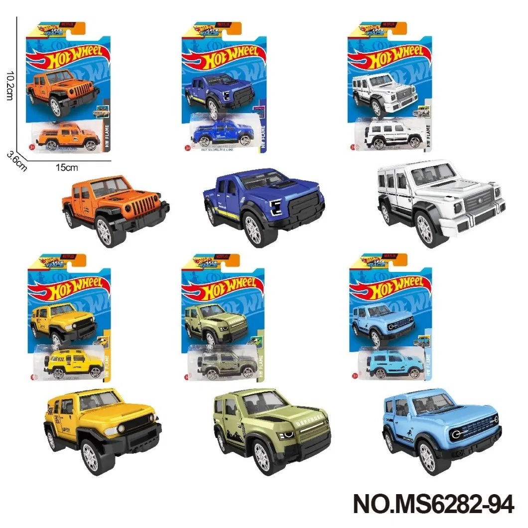 1: 64 Whosale Hot Alloy Car Set Diecast Toy Set Mini Car Model