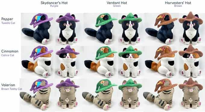 Custom Plush Animal Toys Three Flowers Cat Stuffed Toy for Kids Gifts Personalised Cat Teddy Clone Stuffed Pets