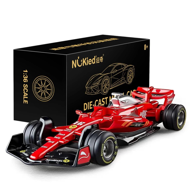 Custom 1/24 Die-Cast Model Car with Anime Doll Feature