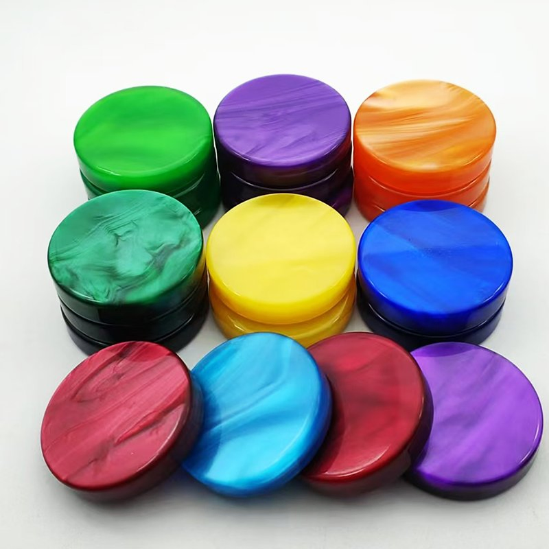 Classic Marbled Board Game Backgammon Checker Chips Chess Pieces