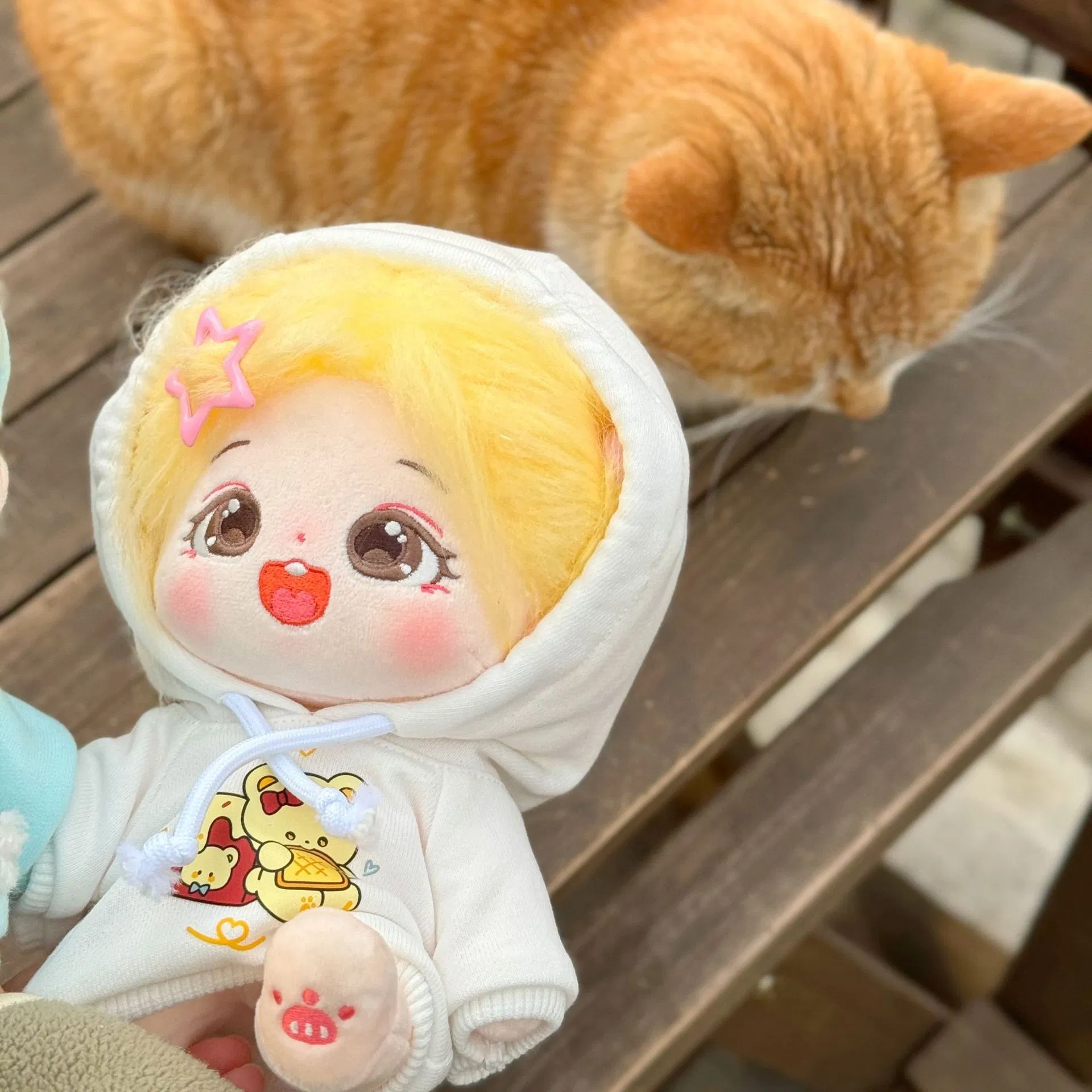 OEM High Quality Cute Stuffed Anime Toys Custom Plush Doll Toy for Friends