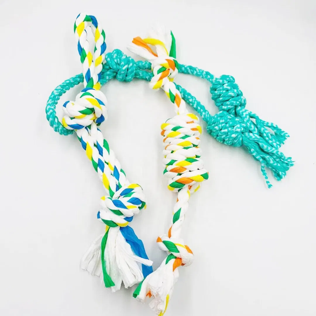 Custom High Quality Eco-Friendly Cotton Rope Dog Toy