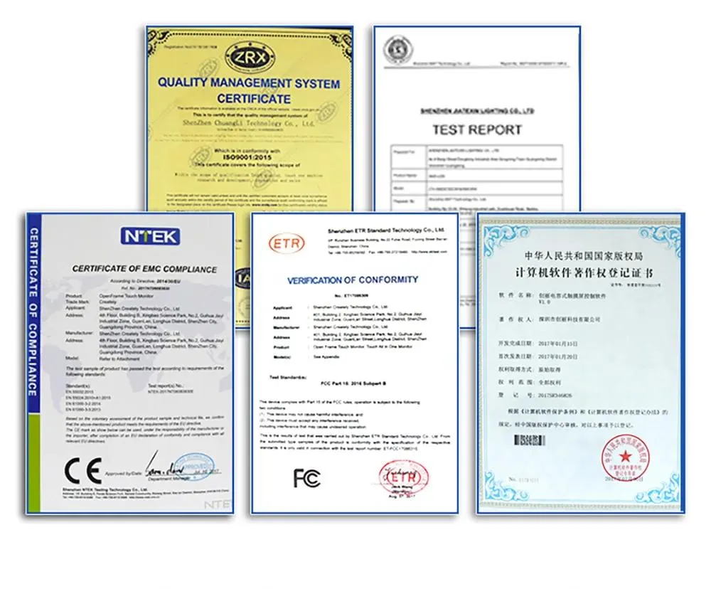Certification