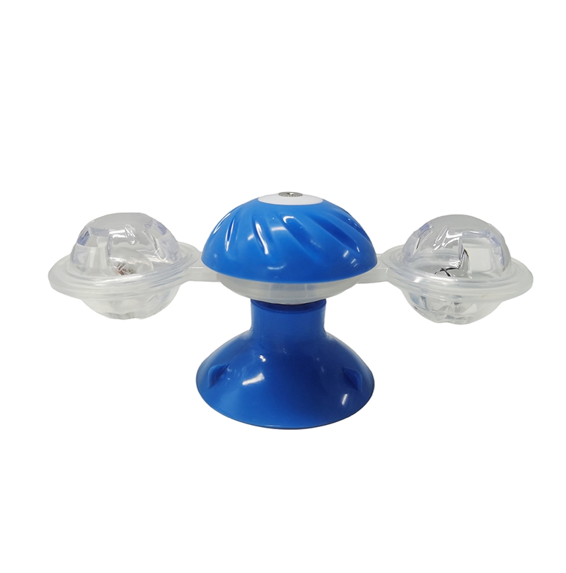 Custom Intelligence 360 Rattle Spinner Pet Toys Sound and Light Features for Cats Interactive &amp; Movement Toys