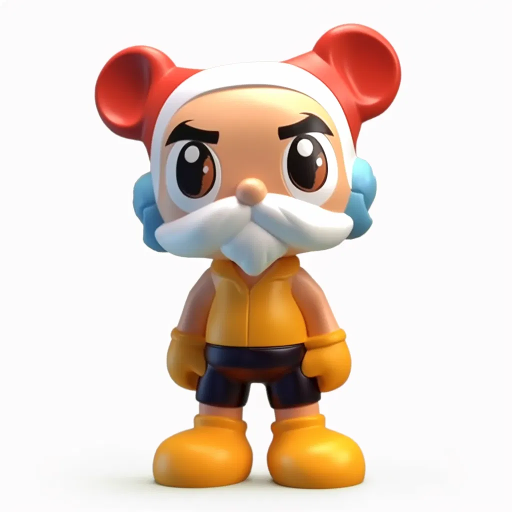 Custom Mini Figure Designer Art Toy Sofubi New Design Vinyl Figures Toys Soft PVC Vinyl Toys