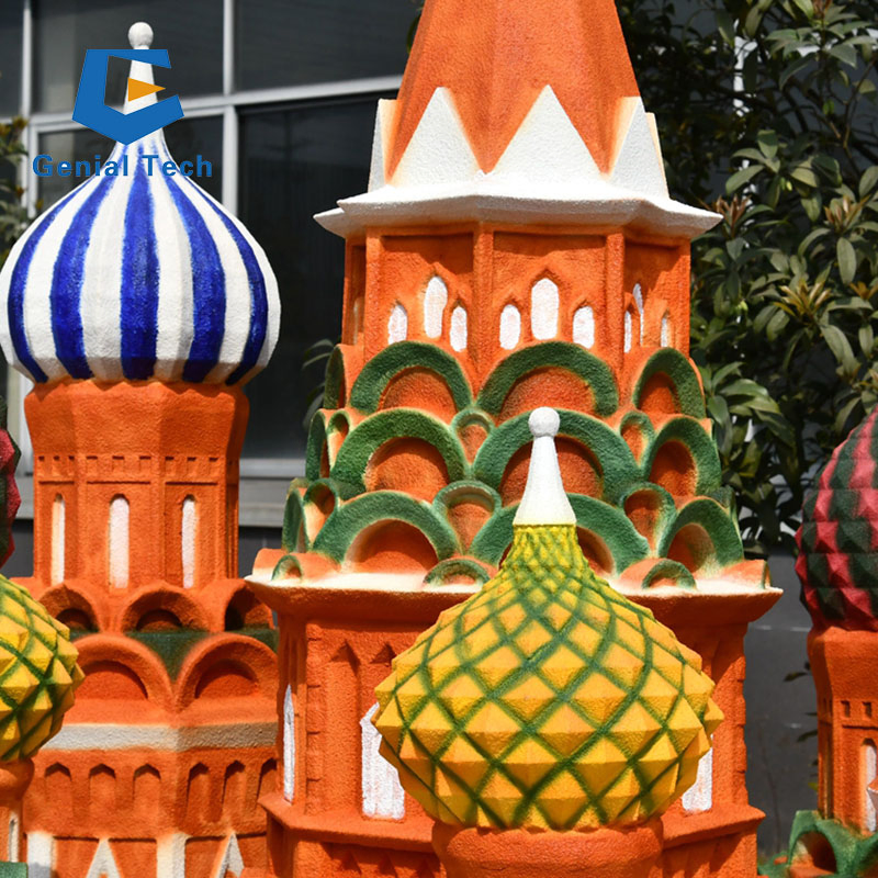 Ml-Zm24 Making Park Attraction 3D Architectural Miniature Landscape Models