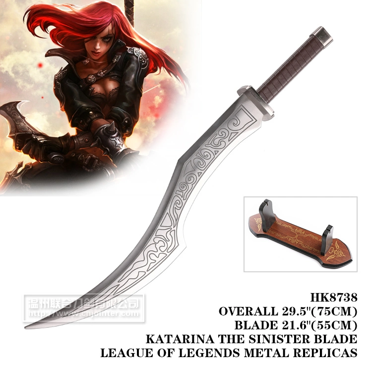 Katarina The Sinister Blade League of Legends Metal Replicas