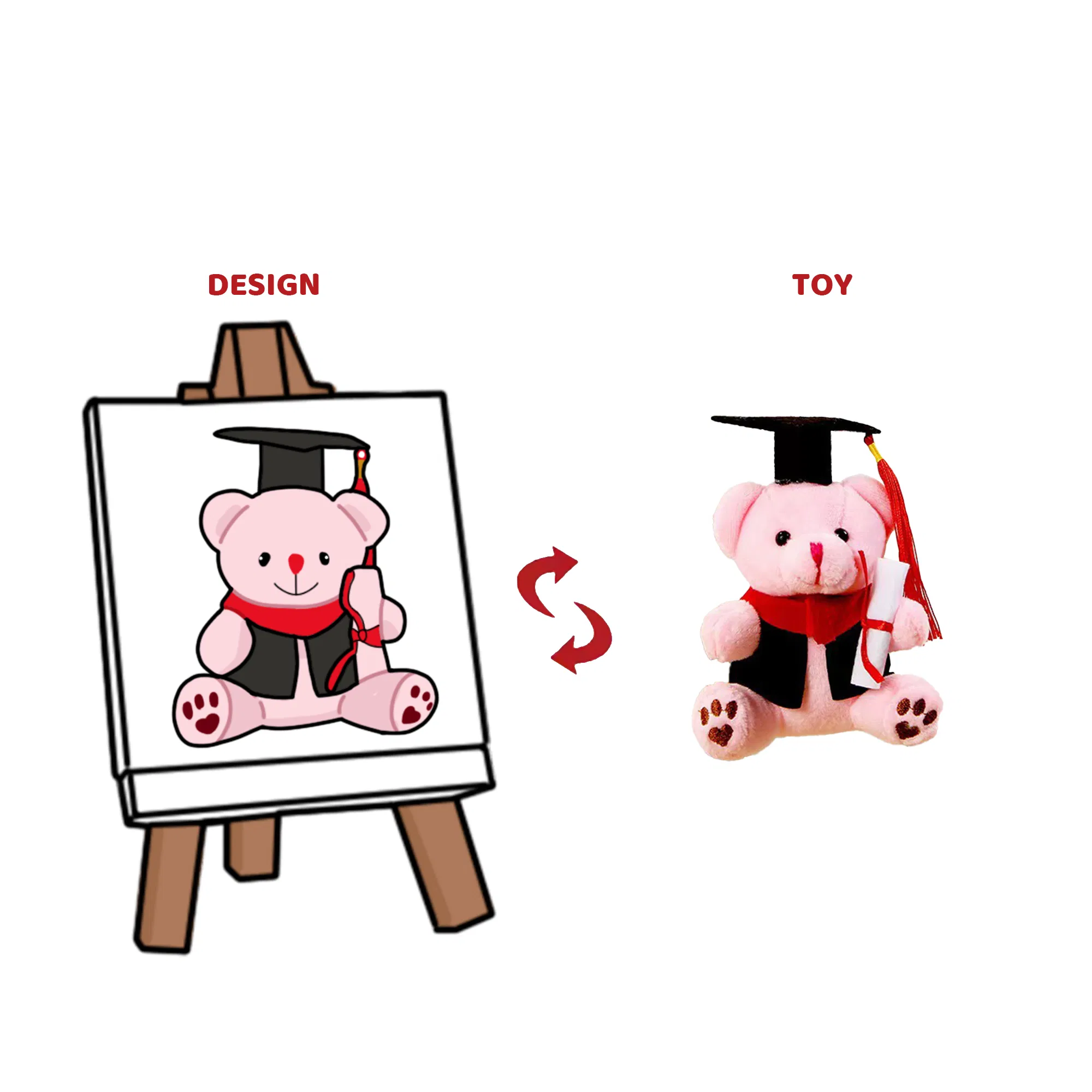 Custom Plush Doll Customised Plush Doctor Bear