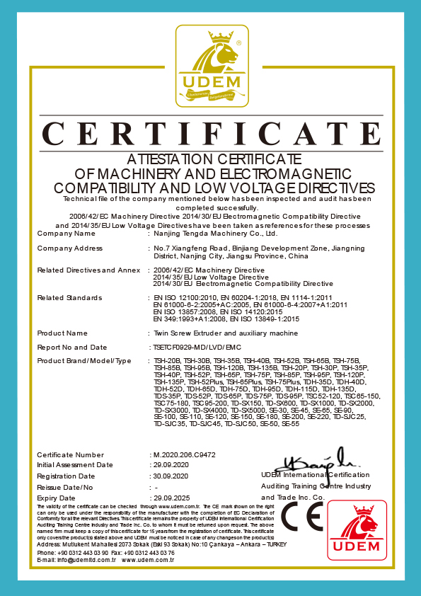 Pet Recycling Twin Screw Extrusion Machine