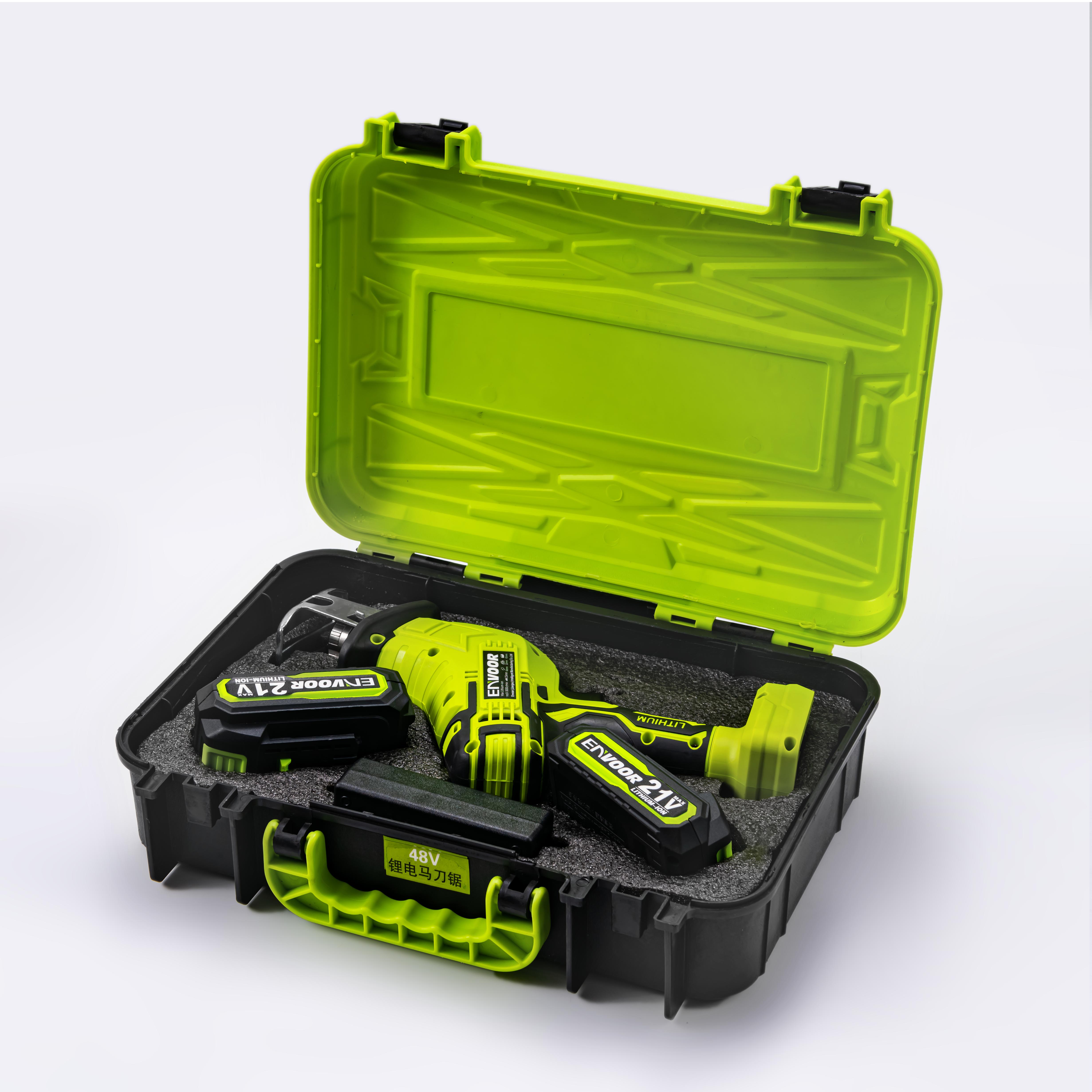 Professional Lithium Battery Saw 21V Household Cordless Saber Electric Reciprocating Saw