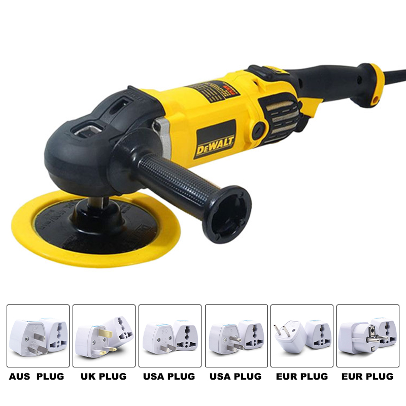 220v DE WALT 1250W High Power 180mm DWP849XD 8 Speed Rotary Handle Electric Car Polisher Polishing Machine