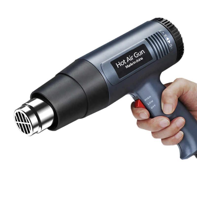 2000W Industrial Grade DIY Hot Air Blower Multifunctional Electric Stepless Temperature Regulating Pure Copper Motor Hot Air Gun