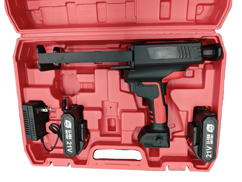 21V Cordless Electric Dual Cartridge Caulking Gun for Sealing