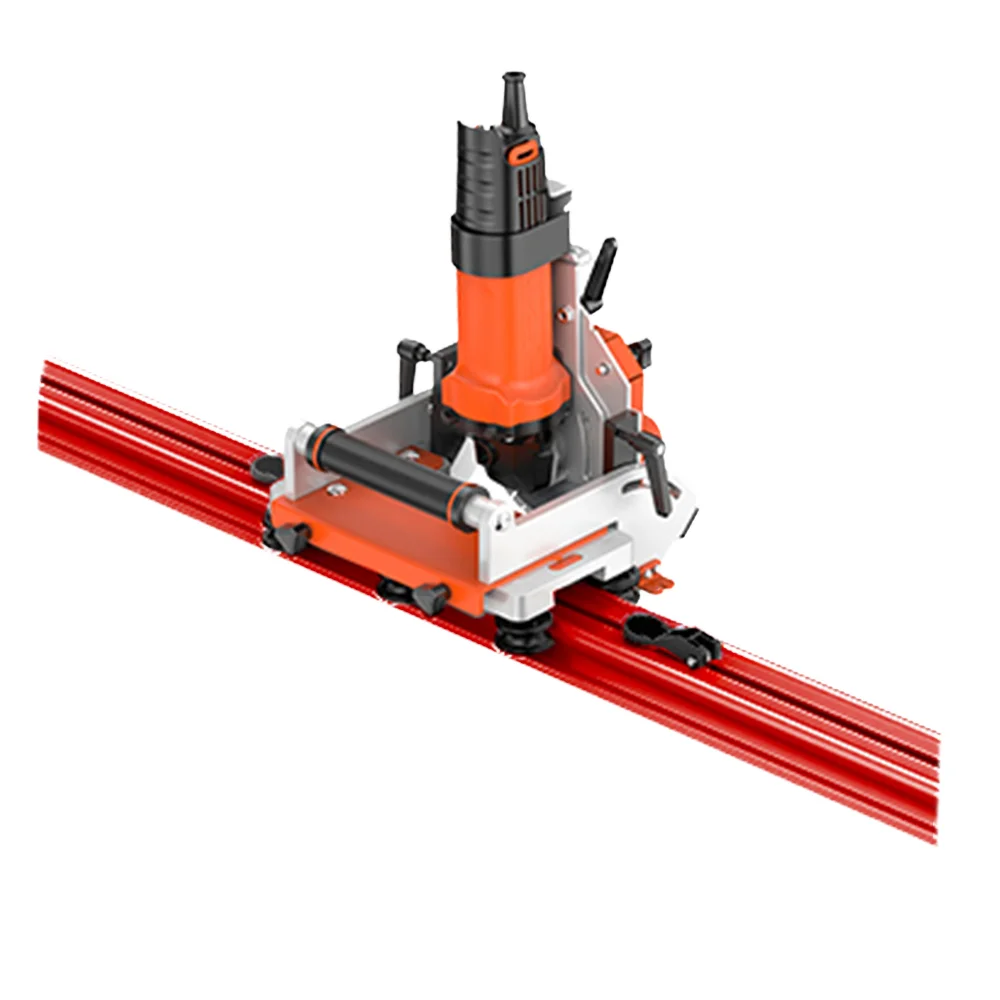 Electric Tile Cutter 90&deg; and 45&deg; Large Slab Track Cutting Machine ,2000mm Manual and Automatic Porcelain Cutting Machine