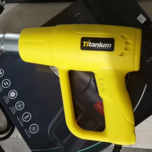 2000W Hot air Gun Home Commercial Car Film Baking Gun Hot air Gun Industrial Electric Heating Blowing Heat Shrink Film