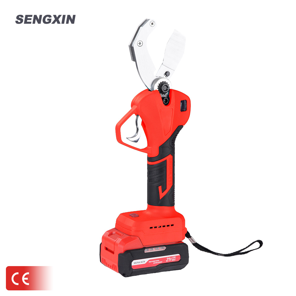 SENGXIN SX-G50 Hand-held Tool 21V Lithium Battery 50mm Pruning Shears Vineyard PVC Tube Electric Pipe Cutter Scissor Brushless