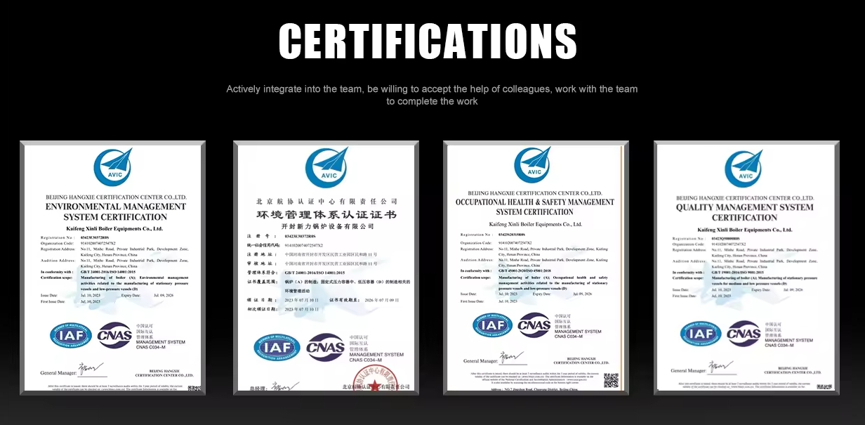 Certifications
