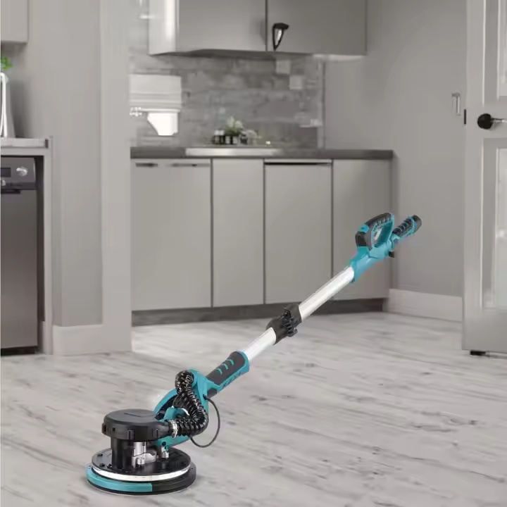 OEM Best Sell Wholesale Industrial Electric Polishing Drywall Sander Variable Speed Foldable Double Lamp Belt Wall Sandpaper