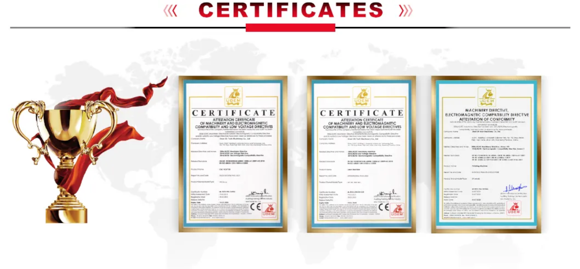 Certifications