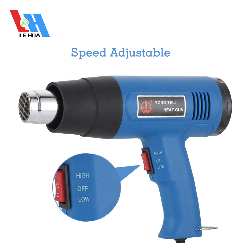 Hot Air Blower 2000W Heat Gun for Shrink Wrap Label Bands Packaging