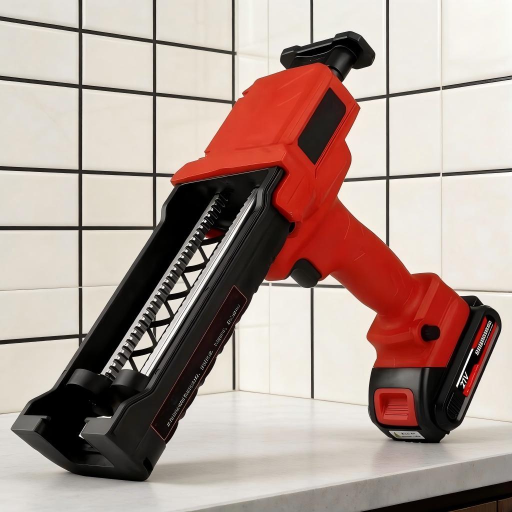 400ml 1:1 Double Epoxy Adhesive Electric Caulking Gun 21V Battery Pack Cordless Two-Component Silicone Gun OEM Industrial