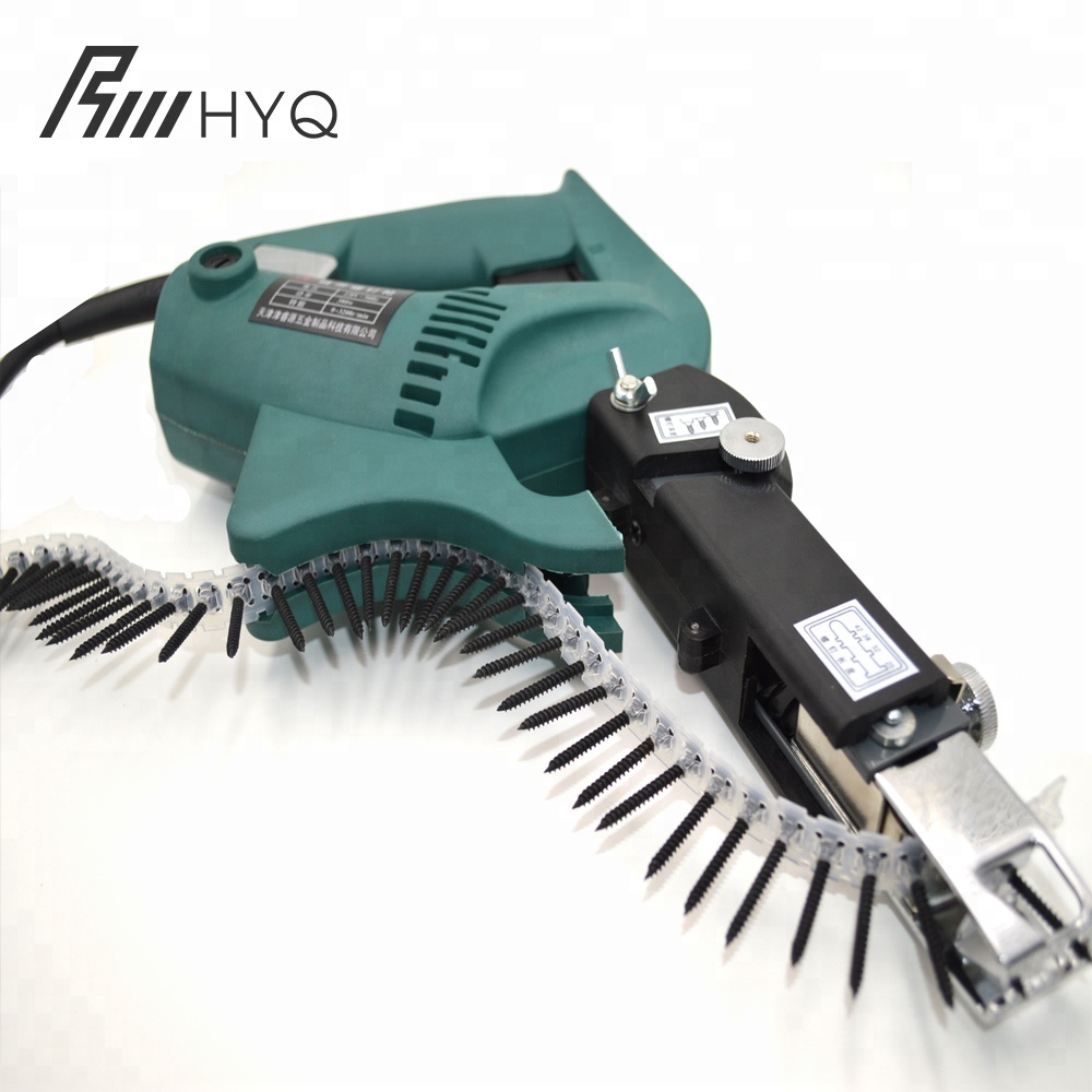 HYQ Nail Electric Tacker 2 Way Staple Gun Nailer