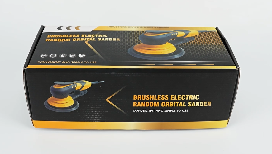 6 Inch 350W Professional For Car Body Grinding With 7-speed Regulation And Dust Suction Tube Electric Sander