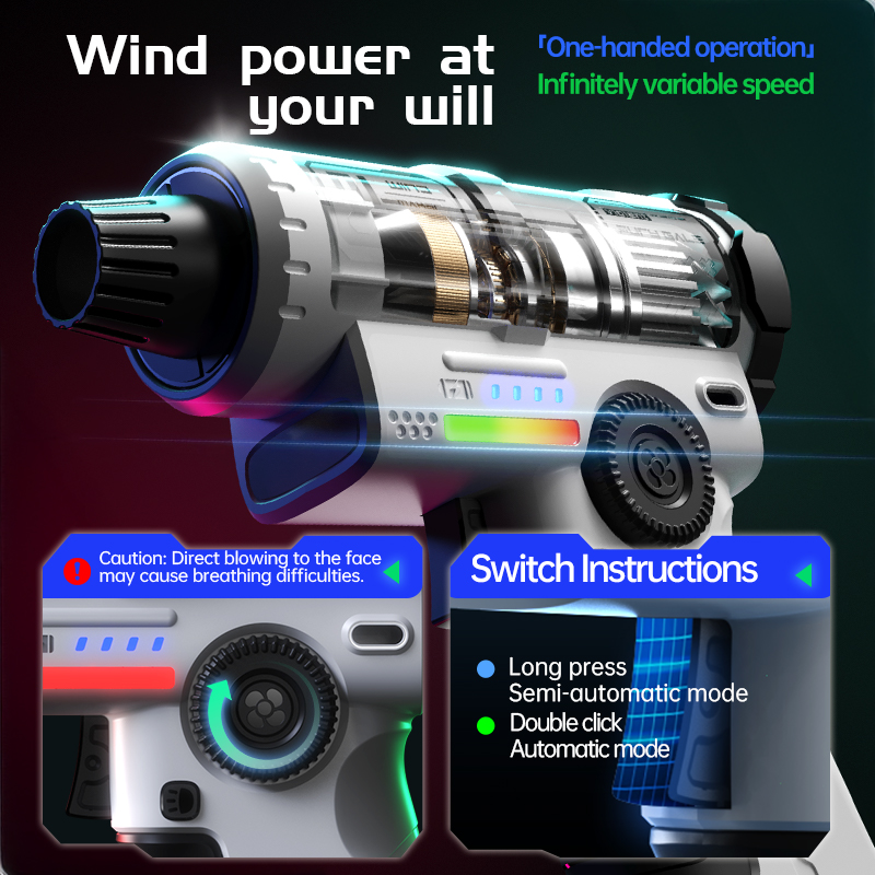 2026 New Mini Jet Fan Handheld Turbo Violent Fan 130000 RPM Powerful Air Blower Brushless Compressed Turbo Portable Customizable