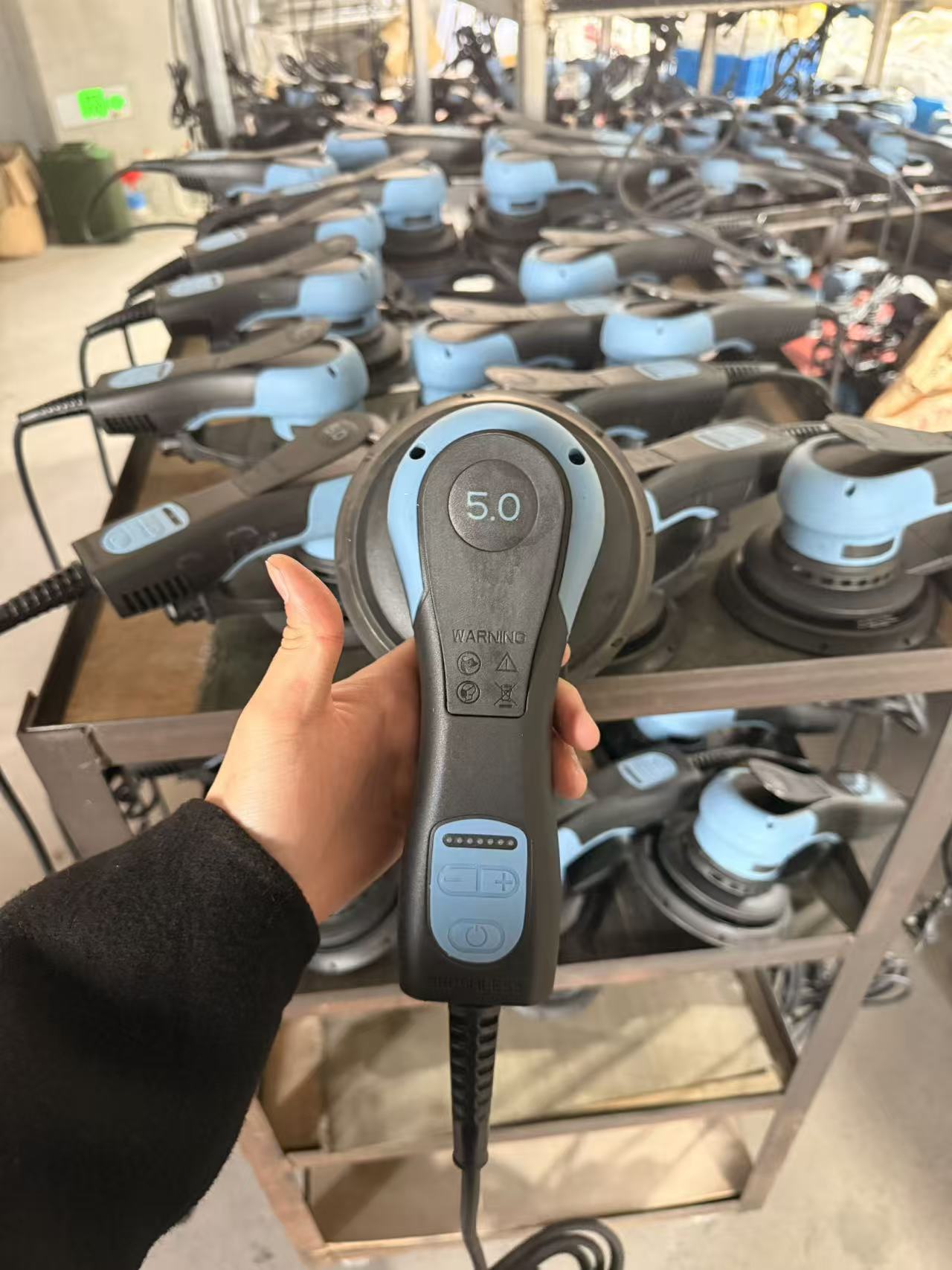 Polishing Machine Variable High Quality Electric Orbital Grinder Polishing Machine Automotive Brushless DIY 220V Rated Voltage