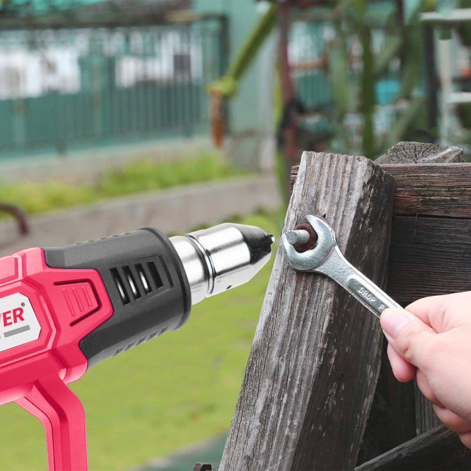 Roadpower Electric Heat Gun with Adjustable Temp and Compact Design for Car Repair Thawing