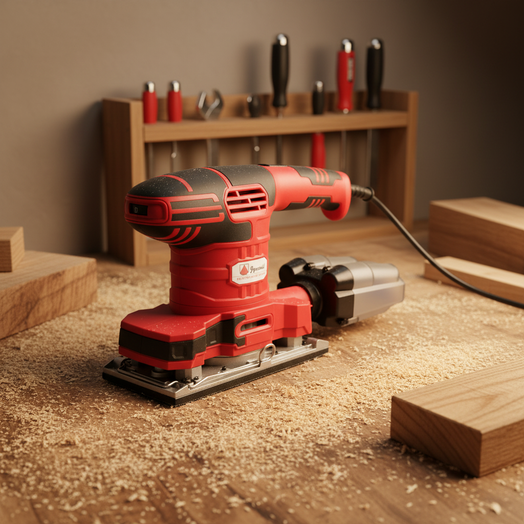 New Design 260W Aluminium Plate Electric Sheet Sander for Wood Processing