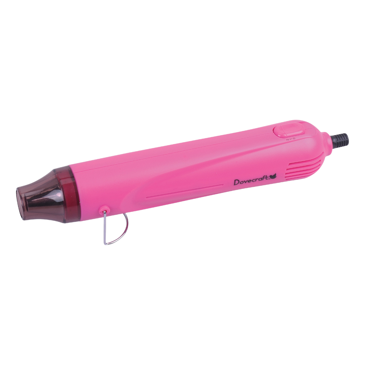 Portable 300W Electric Handheld Shrink Wrap Drying Plastic Safety Embossing Small Hot air Blower Heat Gun with Build-in Bracket