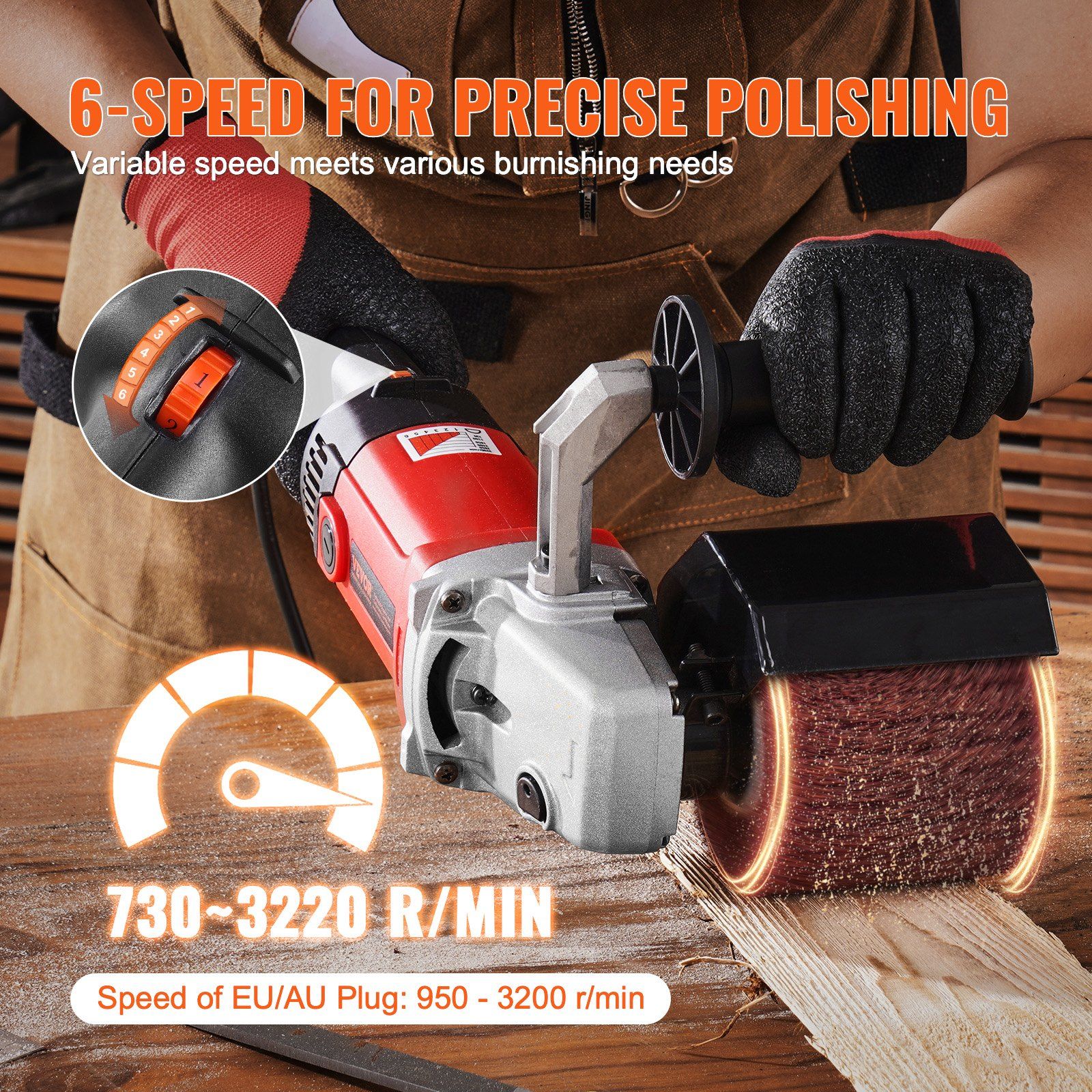 Metal Burnishing Machine